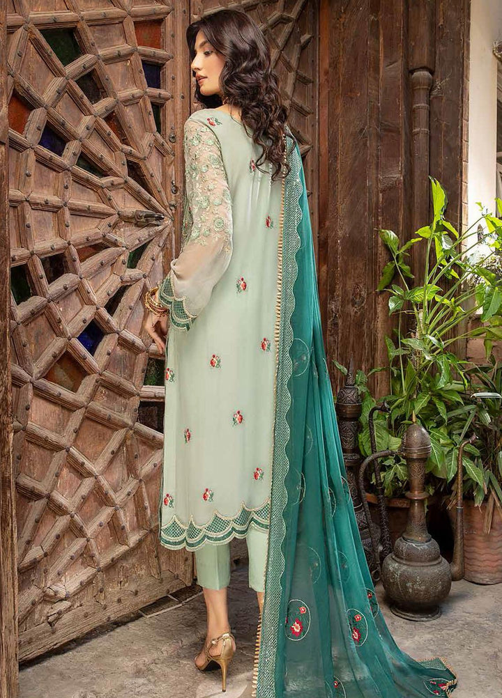 Charizma Embroidered Chiffon Suits Unstitched 3 Piece CRZ21-C6 CHM-39 - Festive Collection