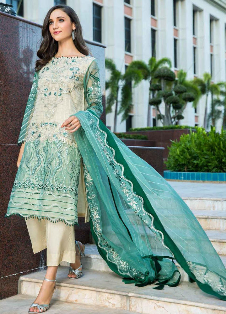 Chimmer By Charizma Embroidered Chiffon Suits Unstitched 3 Piece CRZ21-C4 31 - Luxury Collection