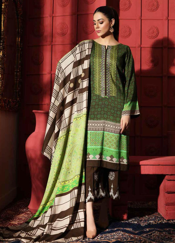 Charizma Embroidered Linen Suits Unstitched 3 Piece CRZ21FW 06 - Winter Collection