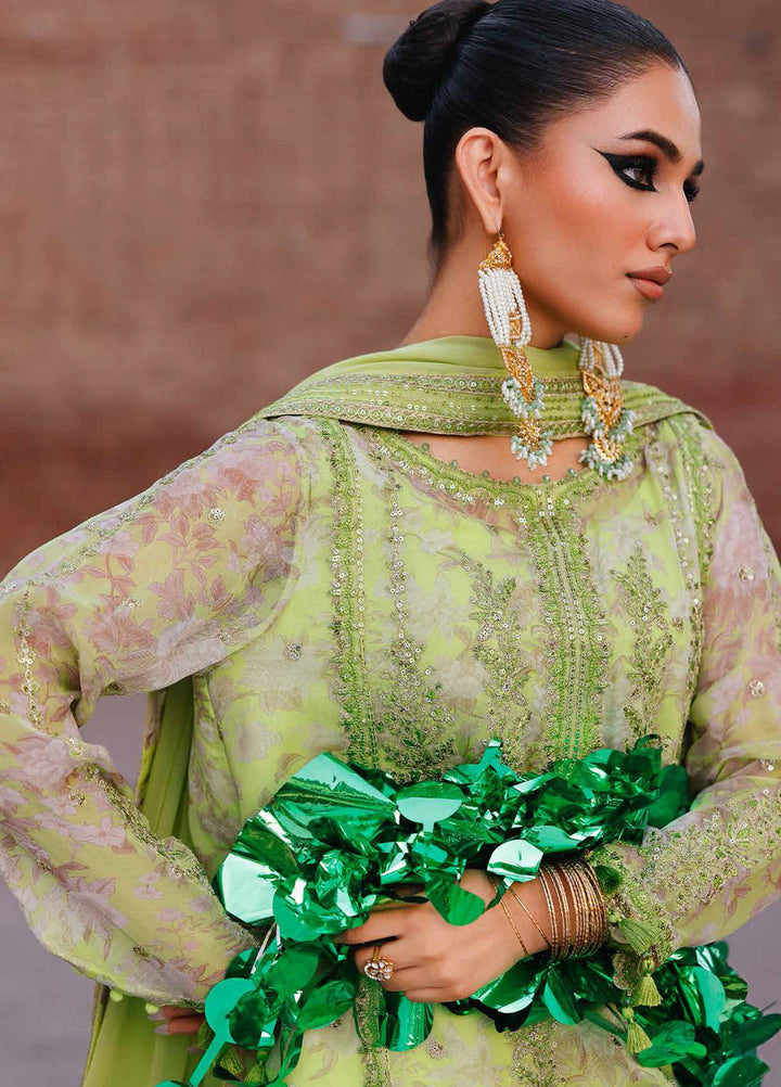 Charizma Embroidered Chiffon Suits Unstitched 4 Piece CRZ25VSL VSL25-18 - Formals Collection
