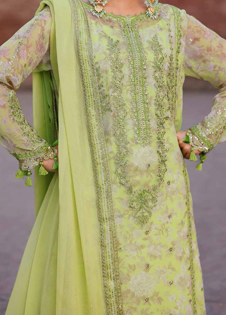 Charizma Embroidered Chiffon Suits Unstitched 4 Piece CRZ25VSL VSL25-18 - Formals Collection