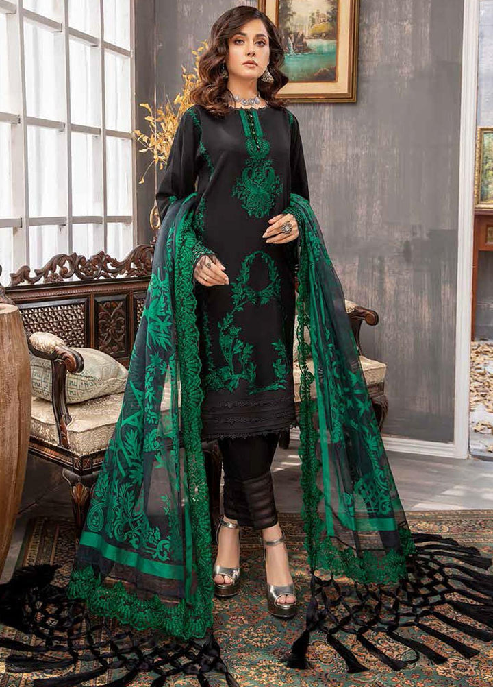 Charizma Embroidered Karandi Suits Unstitched 3 Piece CRZ21KW CKR-01 - Winter Collection