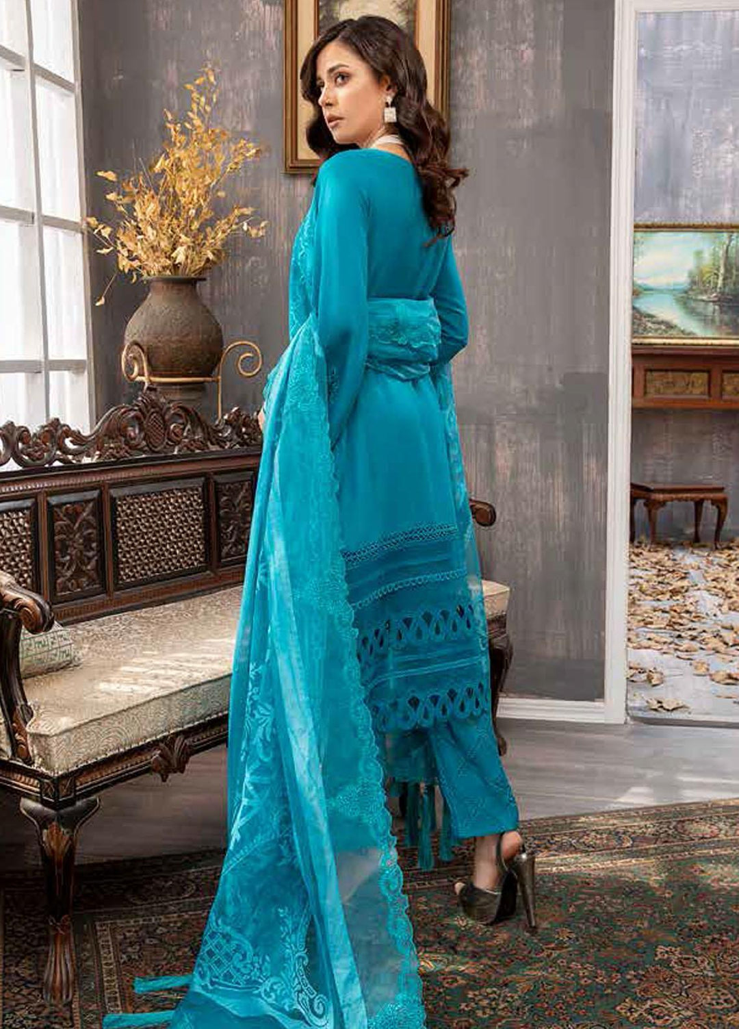 Charizma Embroidered Karandi Suits Unstitched 3 Piece CRZ21KW CKR-03 - Winter Collection