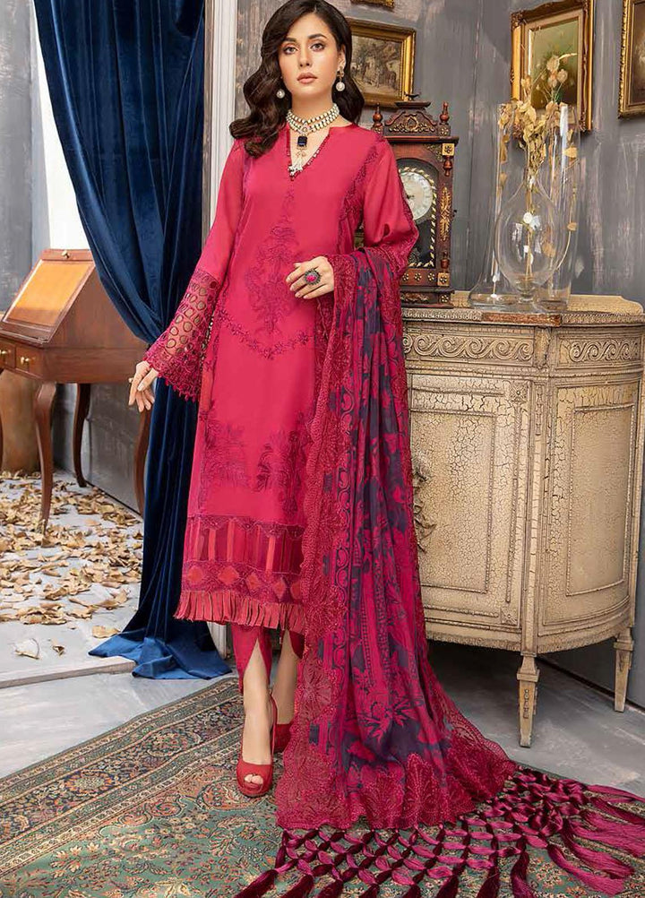 Charizma Embroidered Karandi Suits Unstitched 3 Piece CRZ21KW CKR-05 - Winter Collection