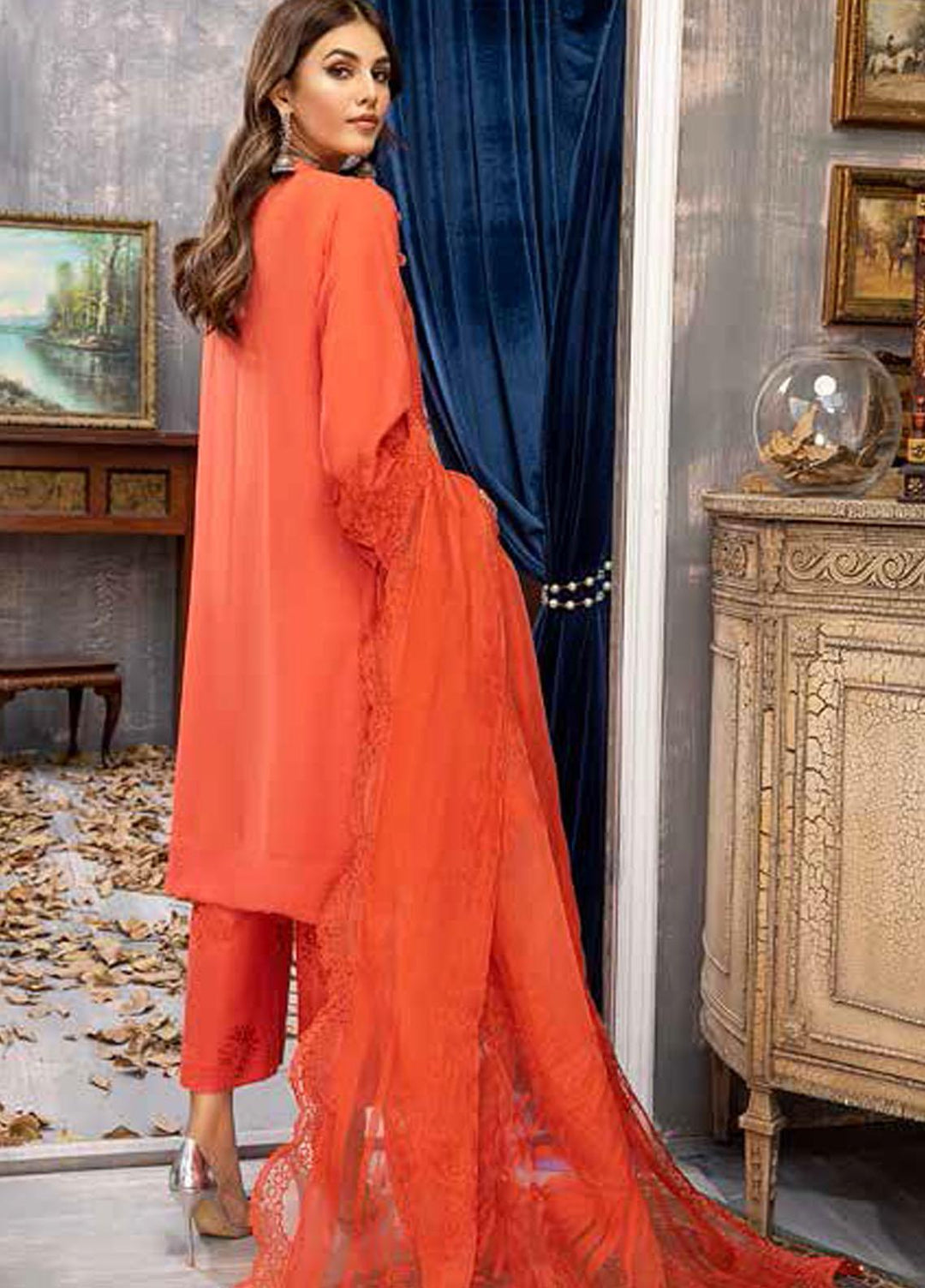 Charizma Embroidered Karandi Suits Unstitched 3 Piece CRZ21KW CKR-06 - Winter Collection