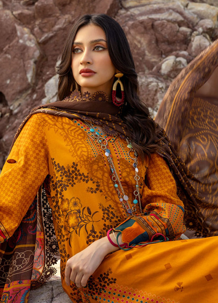 Charizma Embroidered Lawn Suits Unstitched 3 Piece CRZ24PM3 PM4-21 - Summer Collection