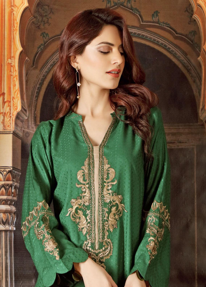 Charizma Embroidered Ikkat Suits Unstitched 3 Piece CRZ21MI CMI-02 - Winter Collection