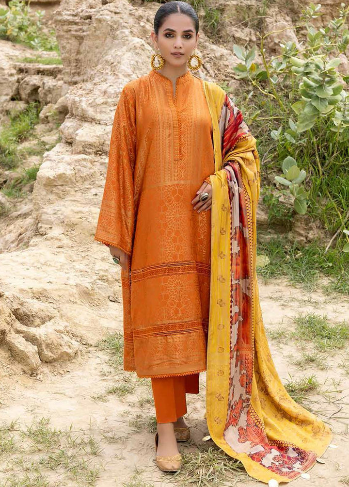 Charizma Embroidered Marina Suits Unstitched 3 Piece CRZ22M CMJ-12 - Winter Collection