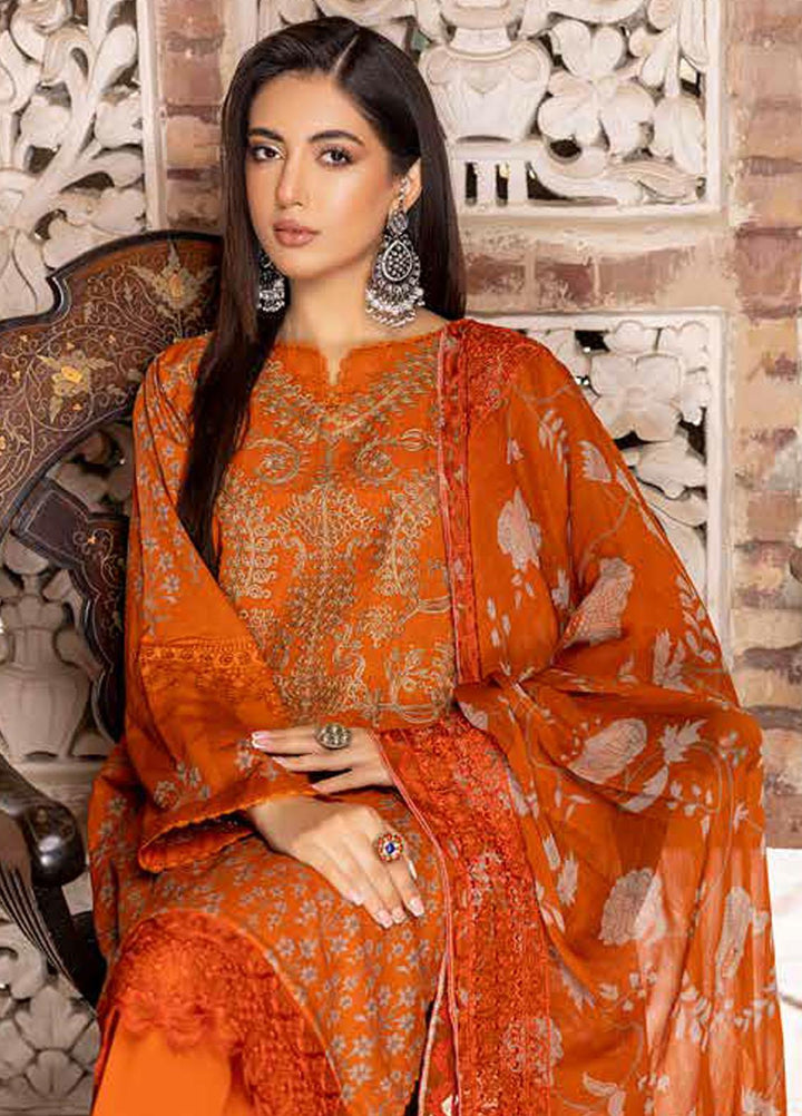 Charizma Embroidered Swiss Voile Suits Unstitched 3 Piece CRZ23SV CSM-06 - Summer Collection