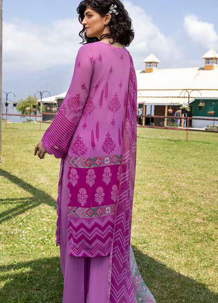 Charizma Embroidered Swiss Voile Suits Unstitched 3 Piece CRZ21SM-2 CM-14 - Summer Collection