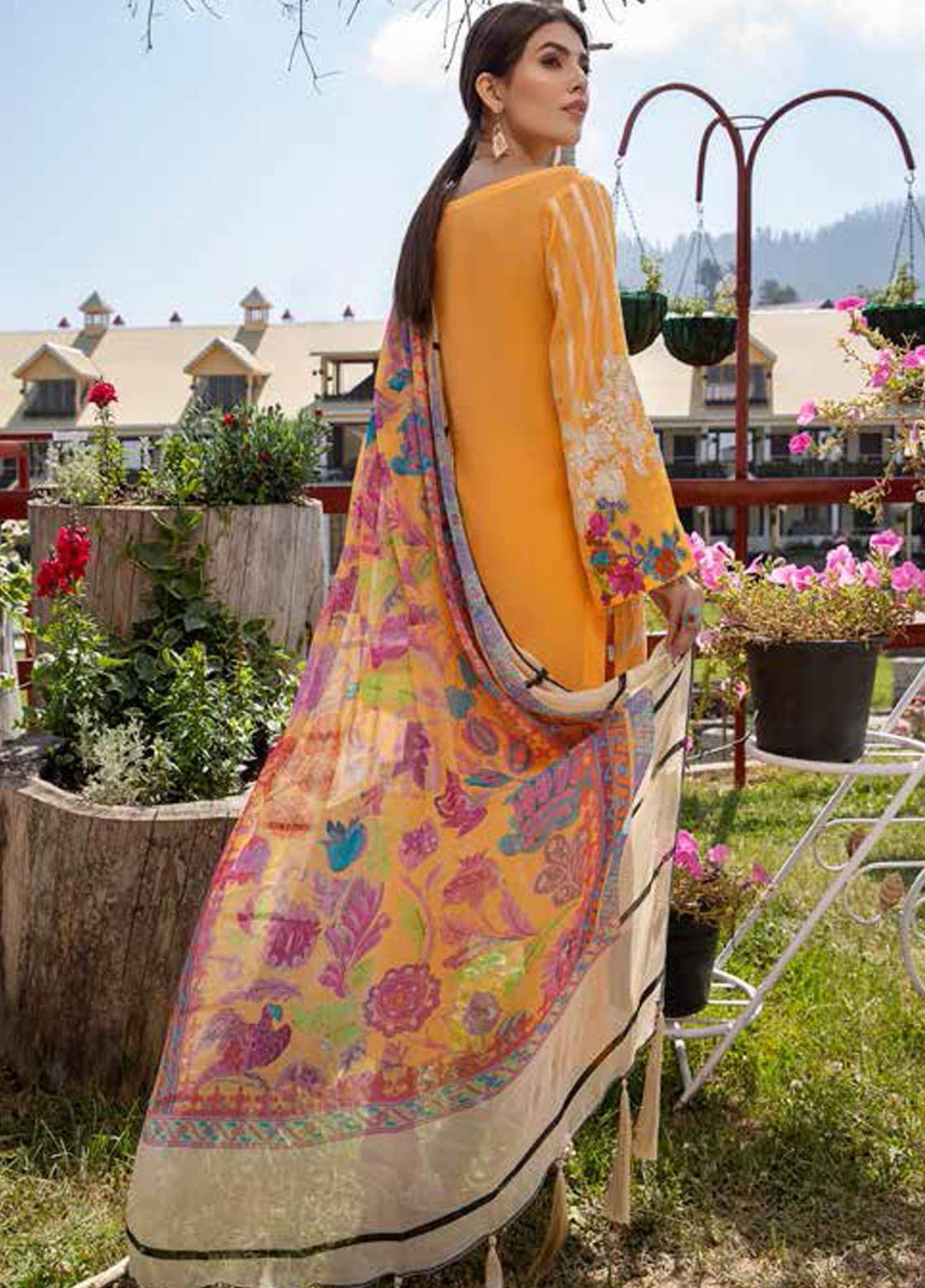 Charizma Embroidered Swiss Voile Suits Unstitched 3 Piece CRZ21SM-2 CM-16 - Summer Collection