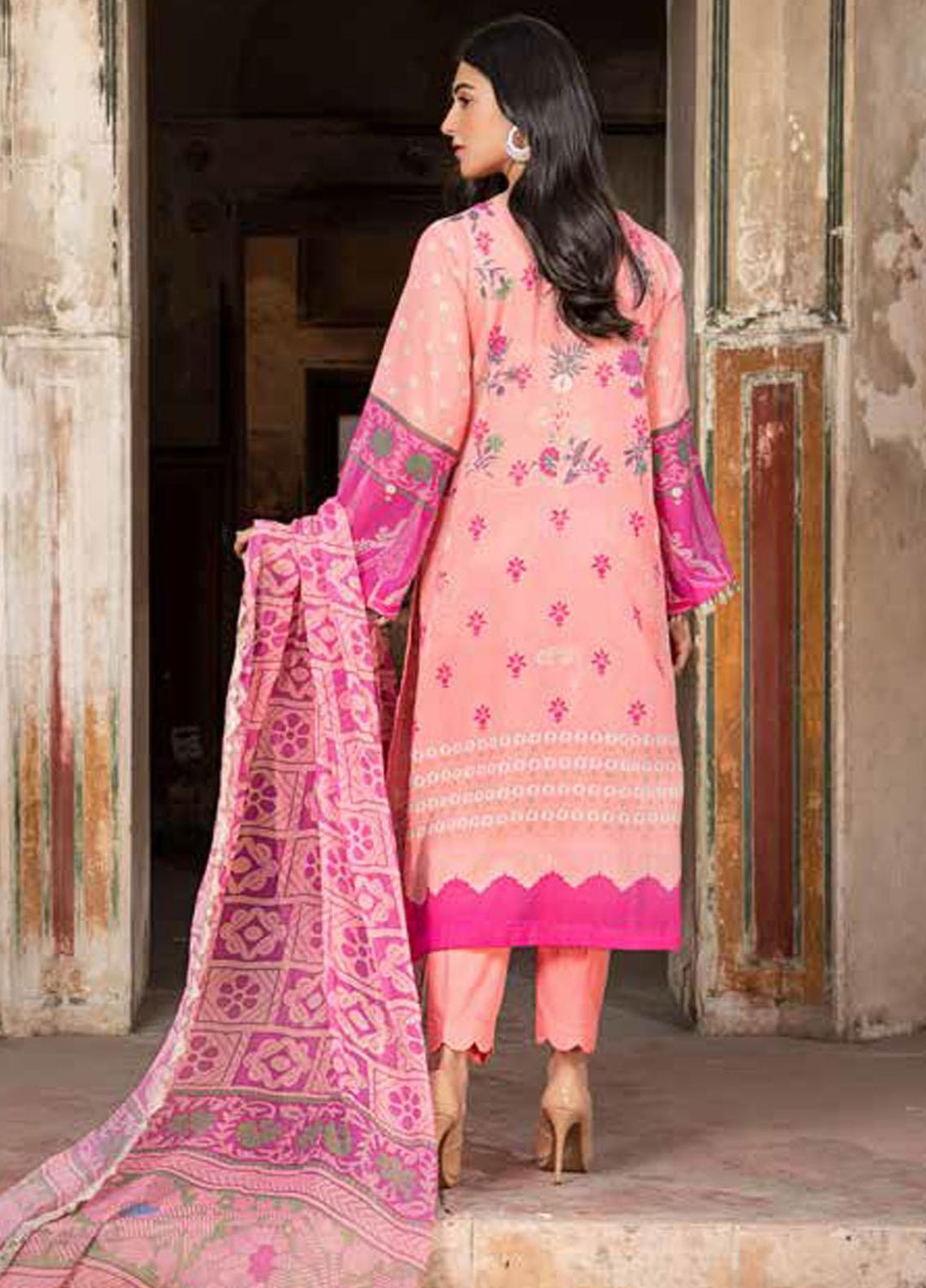 Charizma Embroidered Swiss Voile Suits Unstitched 3 Piece CRZ21SM-2 CM-17 - Summer Collection