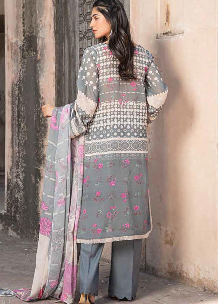 Charizma Embroidered Swiss Voile Suits Unstitched 3 Piece CRZ21SM-2 CM-18 - Summer Collection