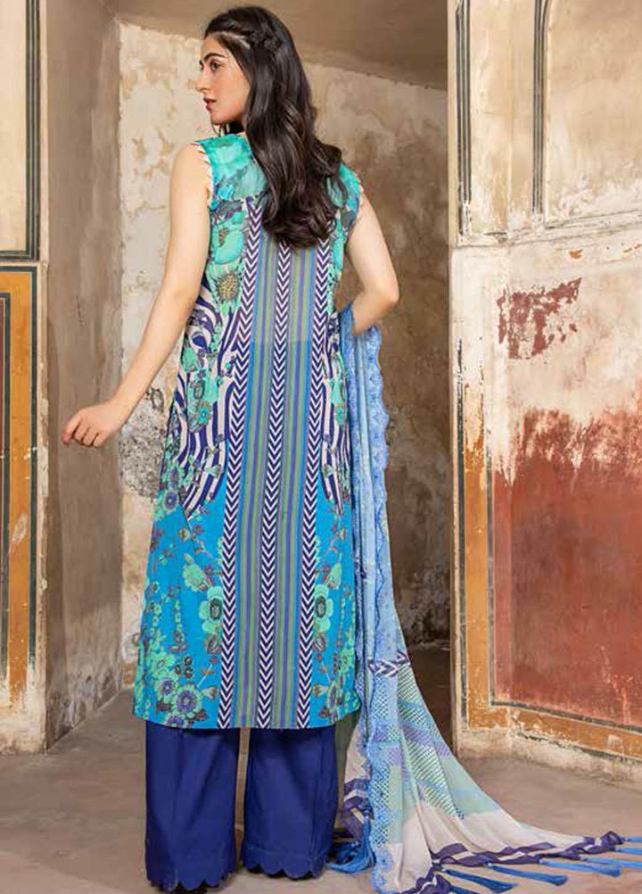 Charizma Embroidered Swiss Voile Suits Unstitched 3 Piece CRZ21SM-2 CM-19 - Summer Collection