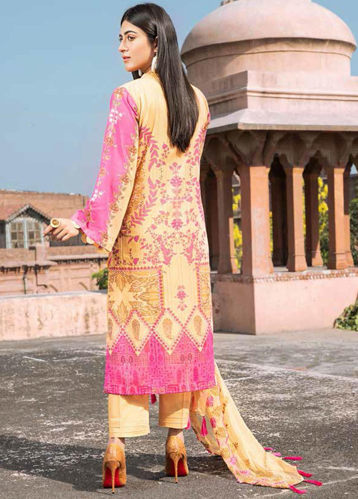 Charizma Embroidered Swiss Voile Suits Unstitched 3 Piece CRZ21SM-2 CM-20 - Summer Collection