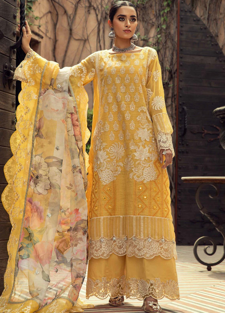 Charizma Embroidered Lawn Suits Unstitched 3 Piece CRZ21F ED-01 - Festive Collection