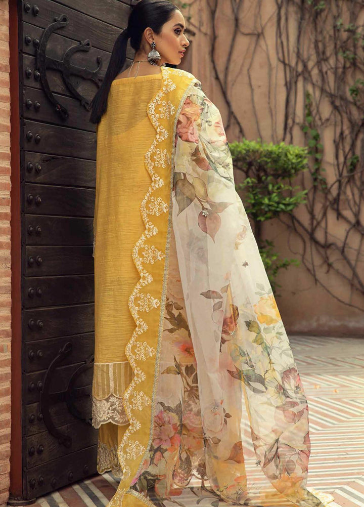 Charizma Embroidered Lawn Suits Unstitched 3 Piece CRZ21F ED-01 - Festive Collection