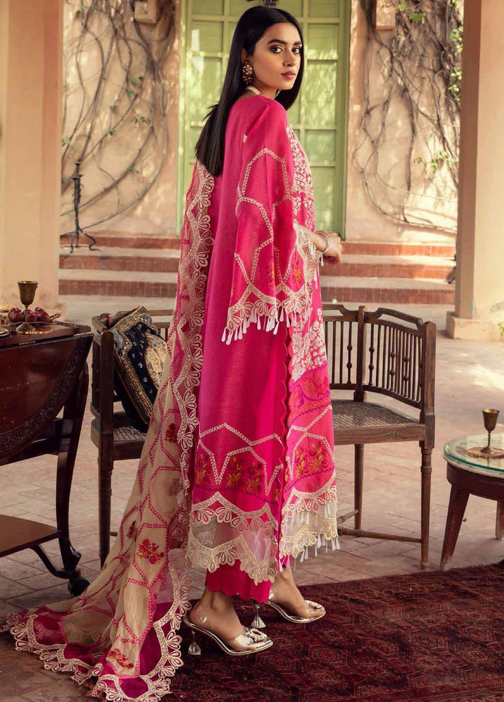 Charizma Embroidered Lawn Suits Unstitched 3 Piece CRZ21F ED-06 - Festive Collection