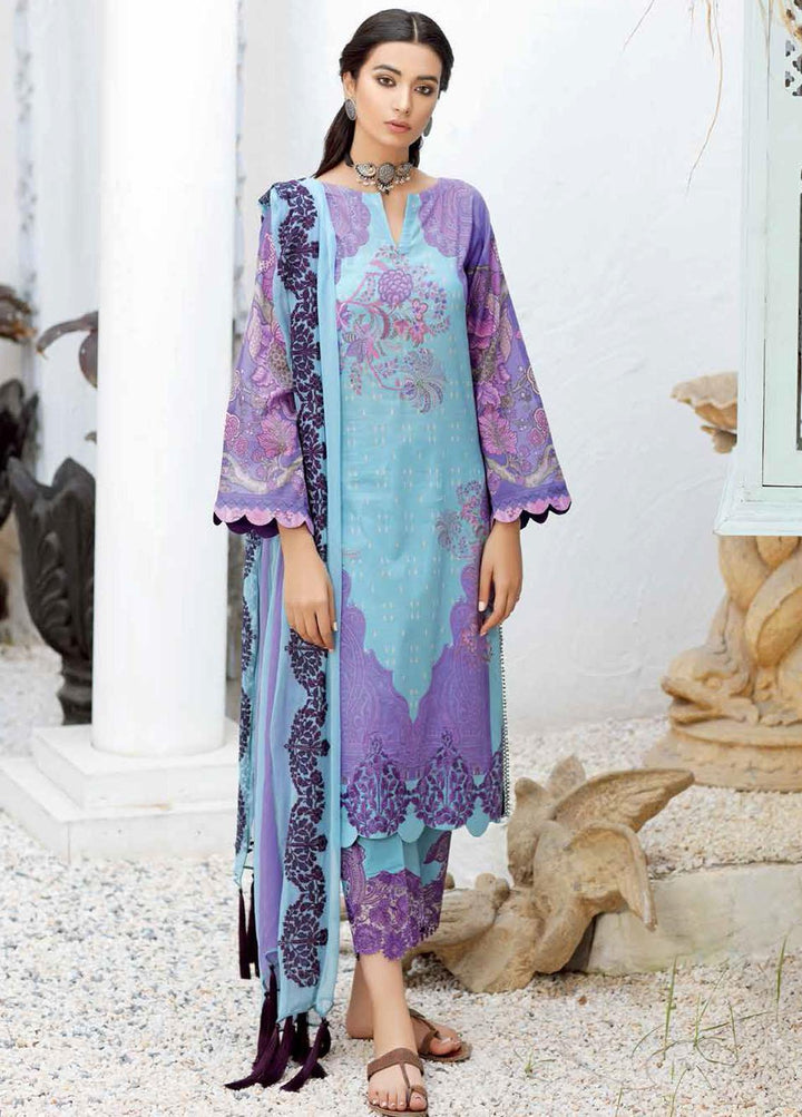 Naranji By Charizma Embroidered Lawn Suits Unstitched 3 Piece CRZ21-N2 14A - Summer Collection
