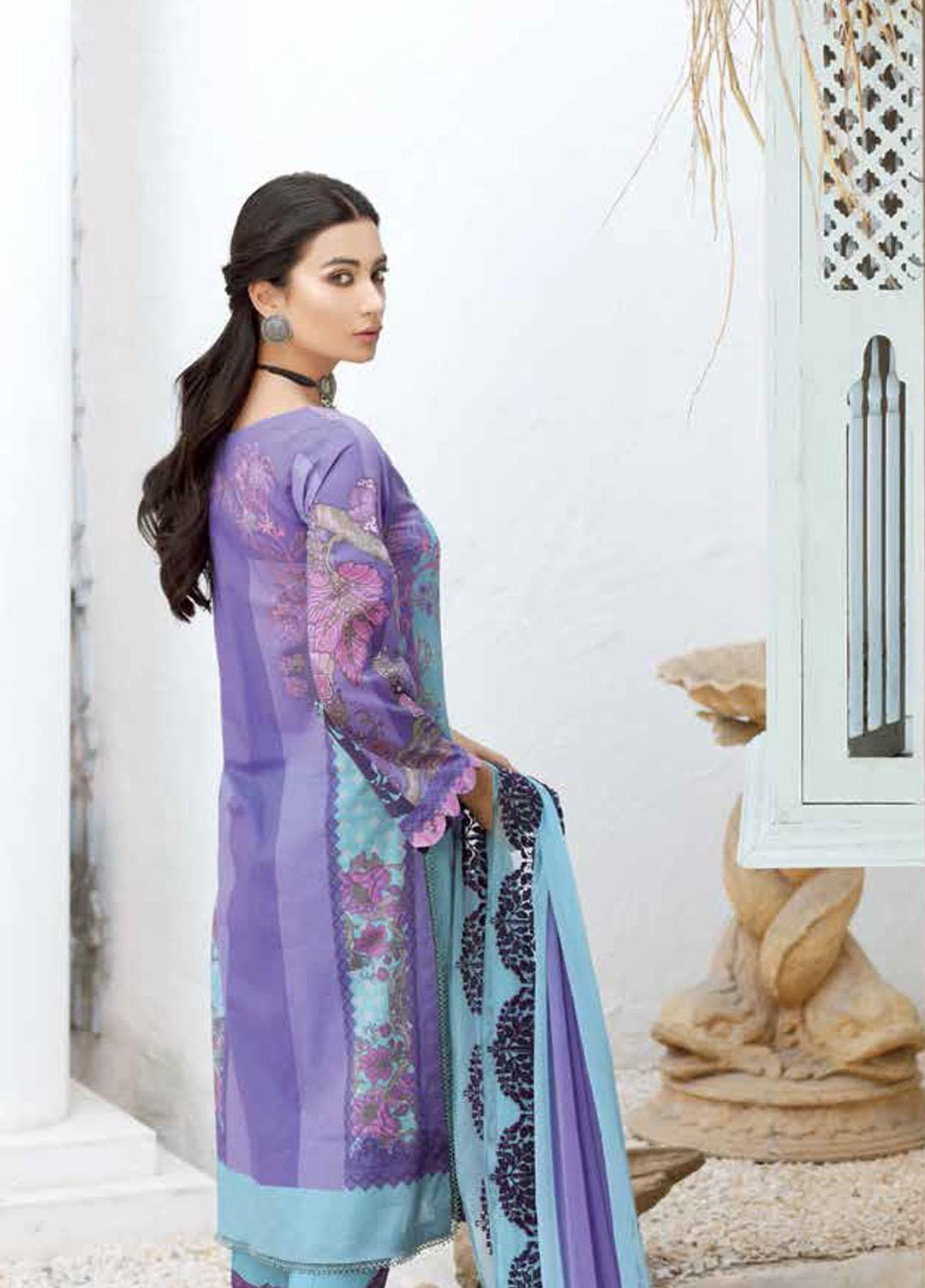 Naranji By Charizma Embroidered Lawn Suits Unstitched 3 Piece CRZ21-N2 14A - Summer Collection