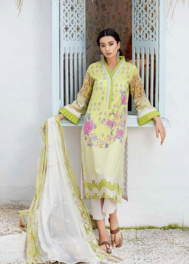 Naranji By Charizma Embroidered Lawn Suits Unstitched 3 Piece CRZ21-N2 15A - Summer Collection