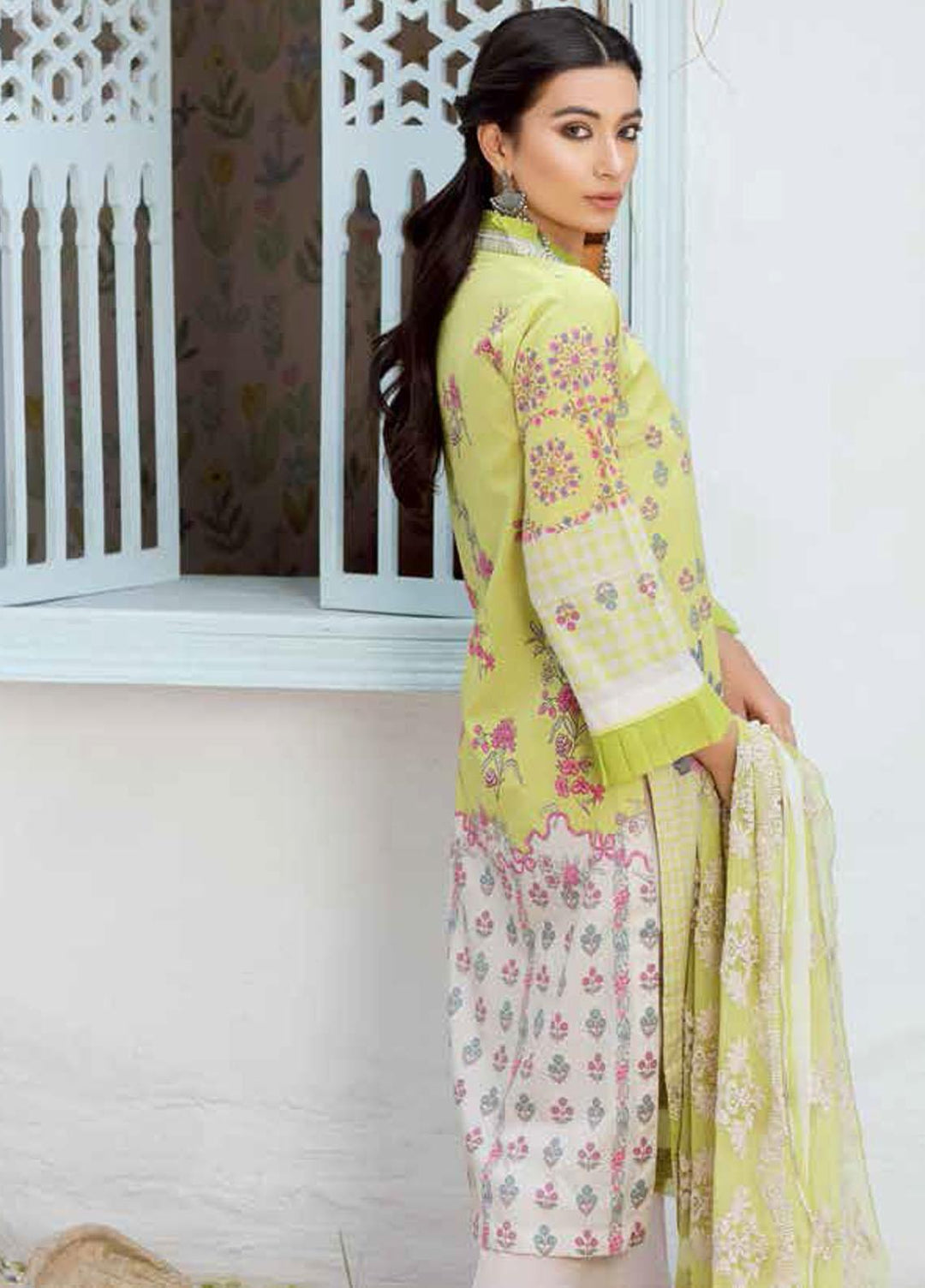 Naranji By Charizma Embroidered Lawn Suits Unstitched 3 Piece CRZ21-N2 15A - Summer Collection