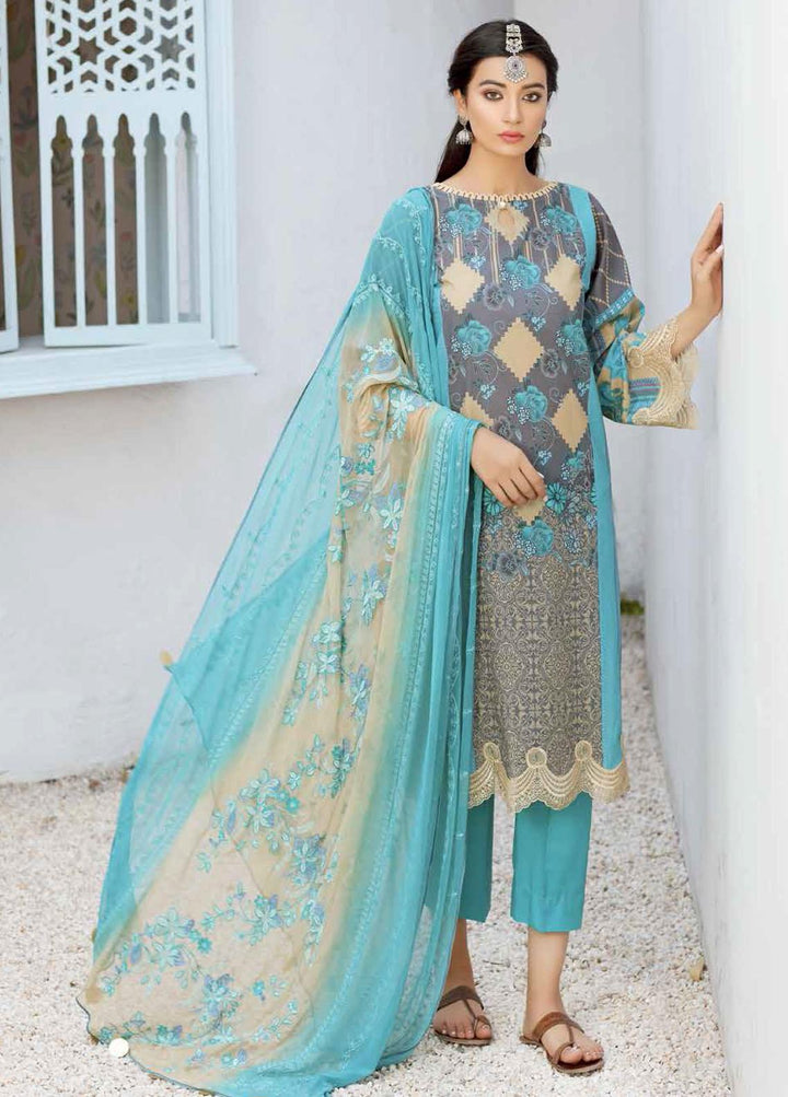 Naranji By Charizma Embroidered Lawn Suits Unstitched 3 Piece CRZ21-N2 16 - Summer Collection