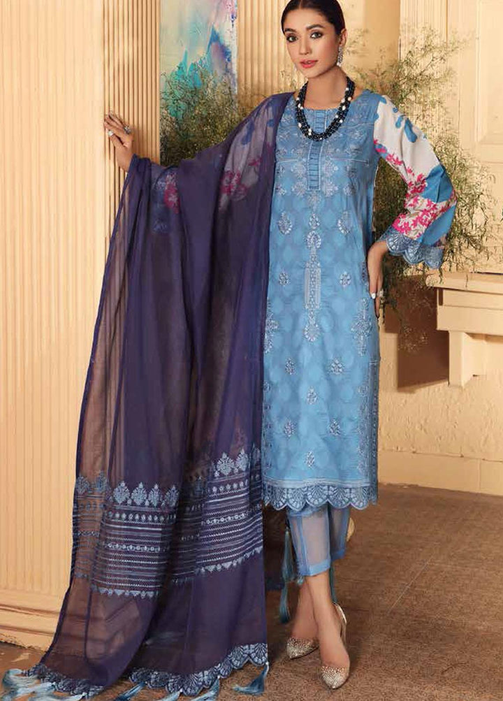 Naranji By Charizma Embroidered Lawn Suits Unstitched 3 Piece CRZ21-N2 21 - Summer Collection