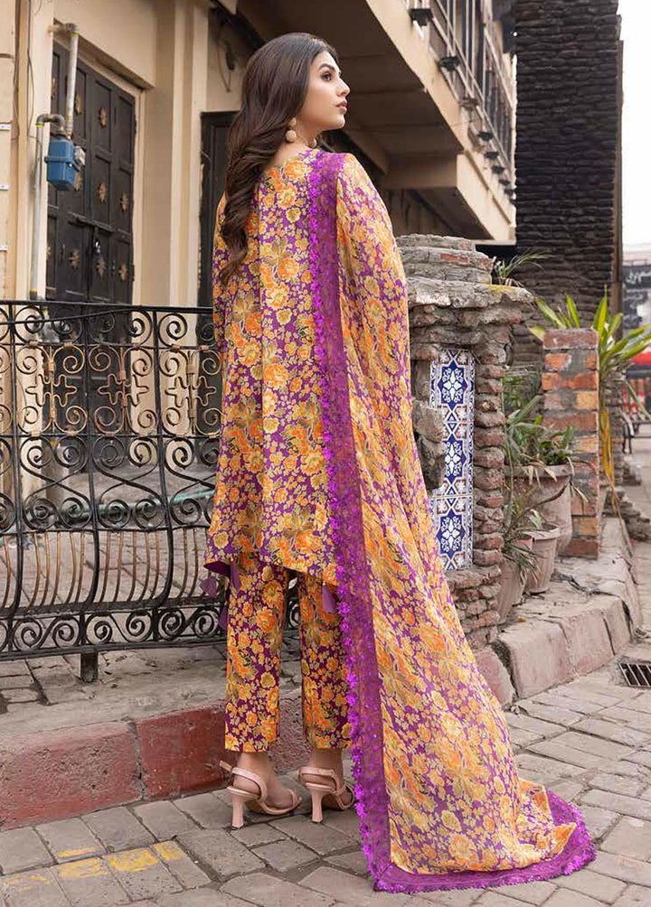 Rang-e-Bahaar By Charizma Embroidered Lawn Suits Unstitched 3 Piece CRZ23RB CRB-11 - Spring / Summer Collection