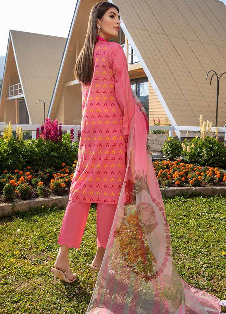 Charizma Embroidered Lawn Suits Unstitched 3 Piece CRZ21LS CSL-10 - Summer Collection