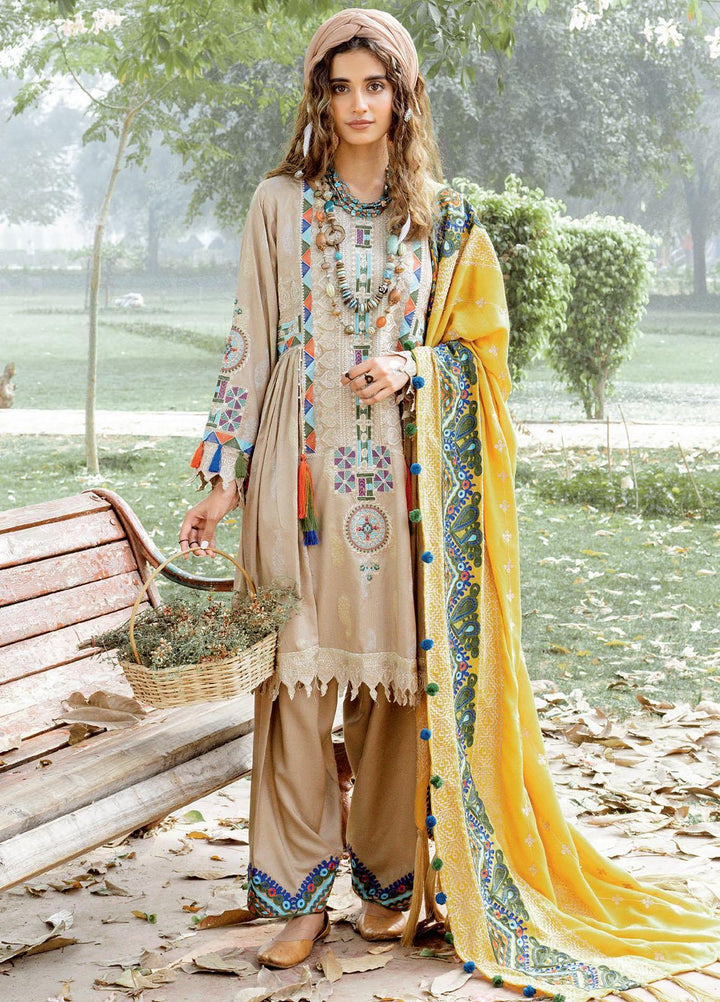 Charizma Embroidered Missouri Jacquard Suits Unstitched 3 Piece CRZ21MK MSK-18 ORION - Winter Collection