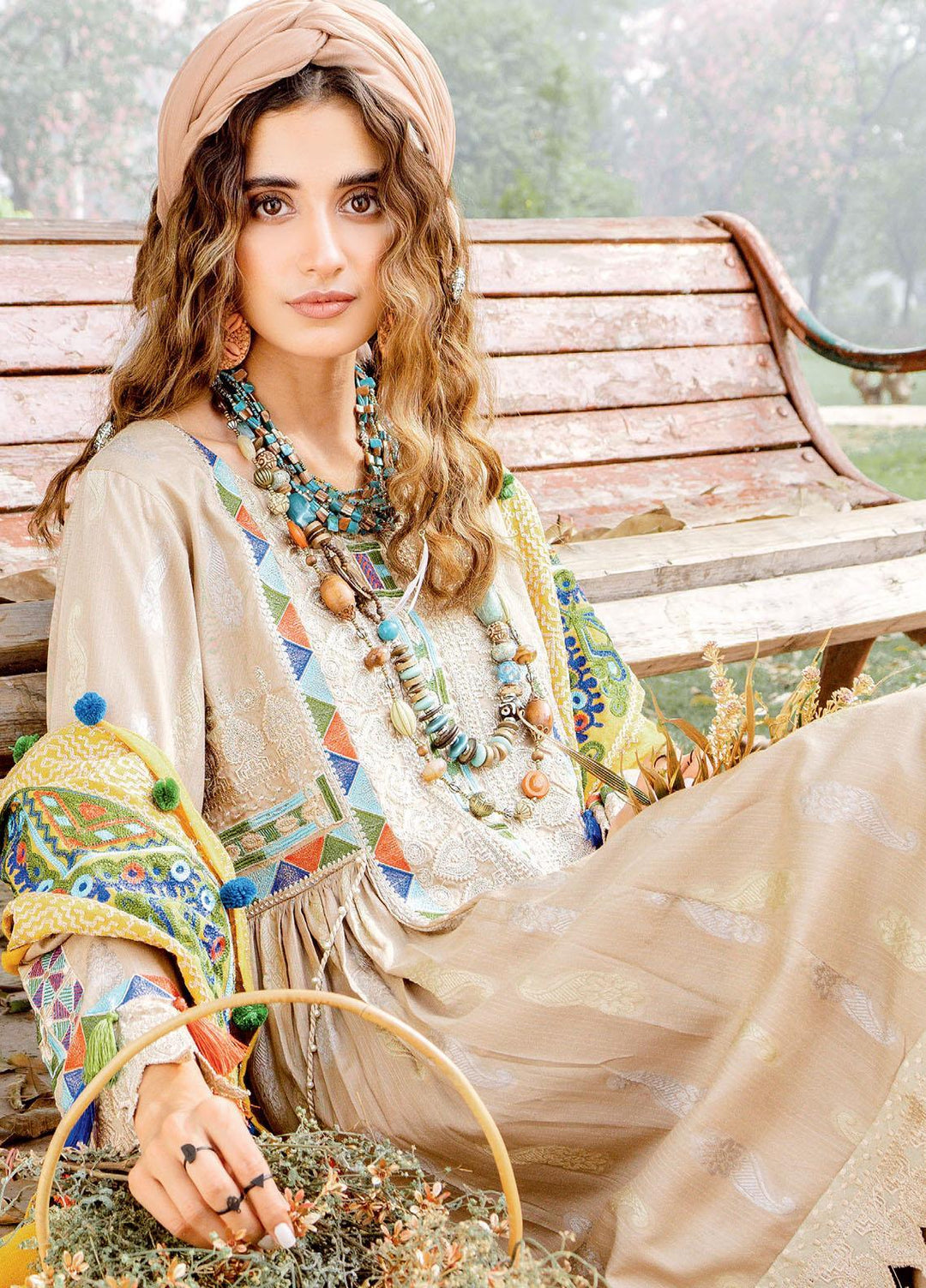 Charizma Embroidered Missouri Jacquard Suits Unstitched 3 Piece CRZ21MK MSK-18 ORION - Winter Collection