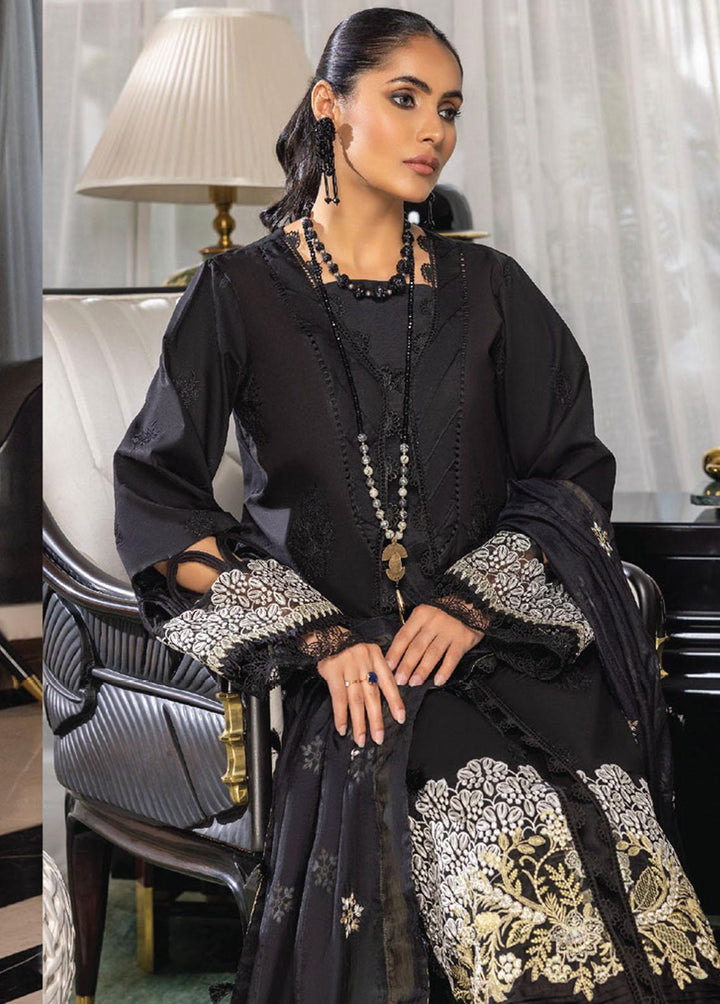 Charlotte By Humdum Embroidered Lawn Suits Unstitched 3 Piece HD23C 07 - Summer Collection