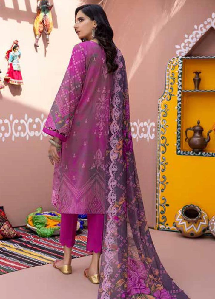 Chunri By Charizma Embroidered Lawn Suits Unstitched 3 Piece CRZ22CH CHN-04 - Summer Collection