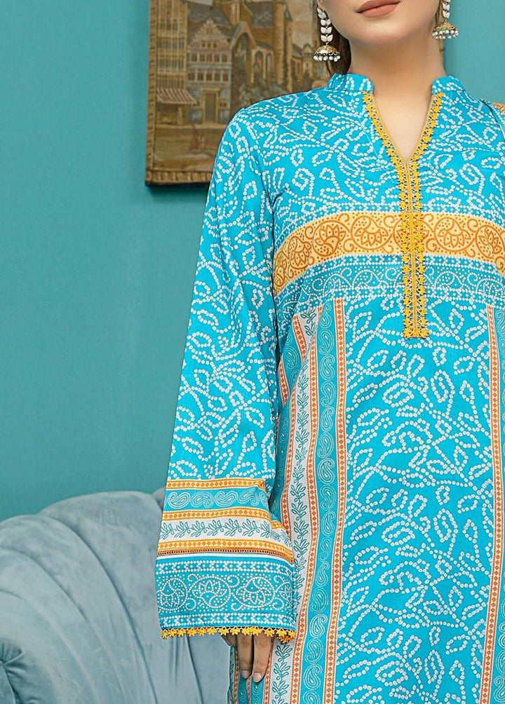 Chunri By Safwa Embroidered Lawn Suits Unstitched 3 Piece SW23CH SCK-20 - Summer Collection