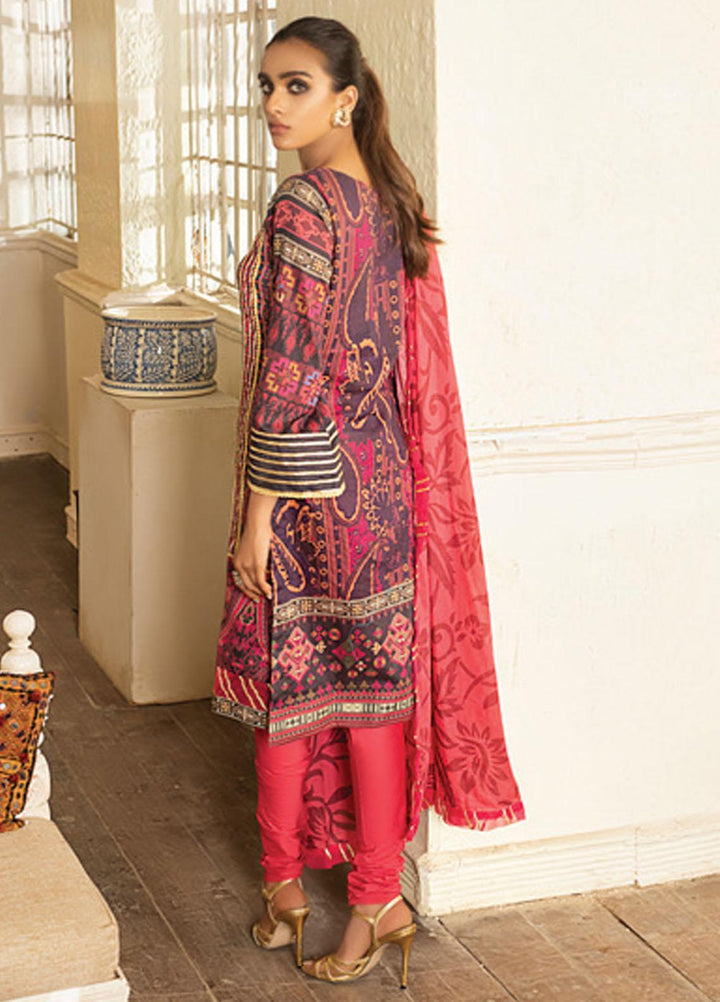 Coco by Al Zohaib Printed Lawn Suits Unstitched 3 Piece AZ21PC D-03 - Summer Collection