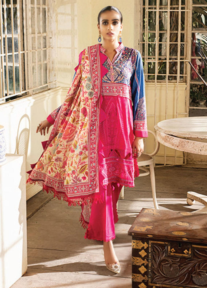 Coco by Al Zohaib Printed Lawn Suits Unstitched 3 Piece AZ21PC D-05 - Summer Collection