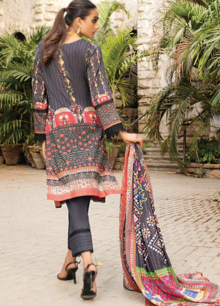 Coco by Al Zohaib Printed Lawn Suits Unstitched 3 Piece AZ21PC D-09 - Summer Collection