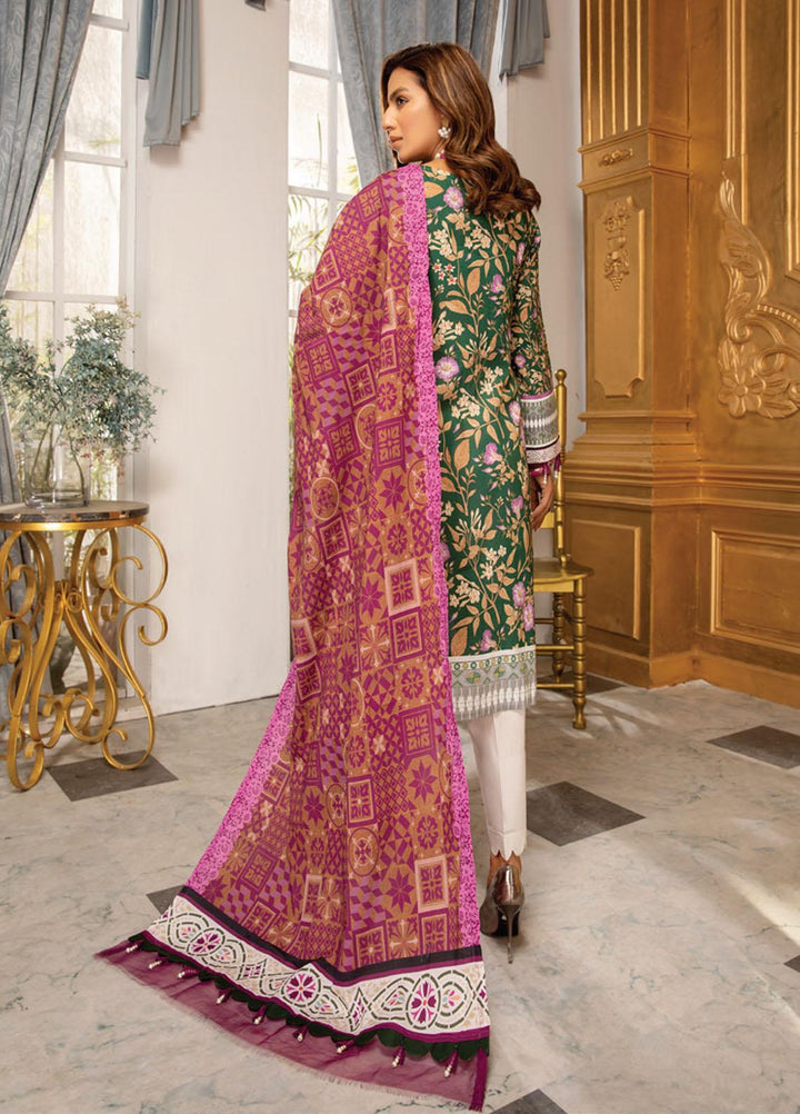 Coco by Al Zohaib Printed Lawn Suits Unstitched 3 Piece AZ21-PC2 01 - Summer Collection