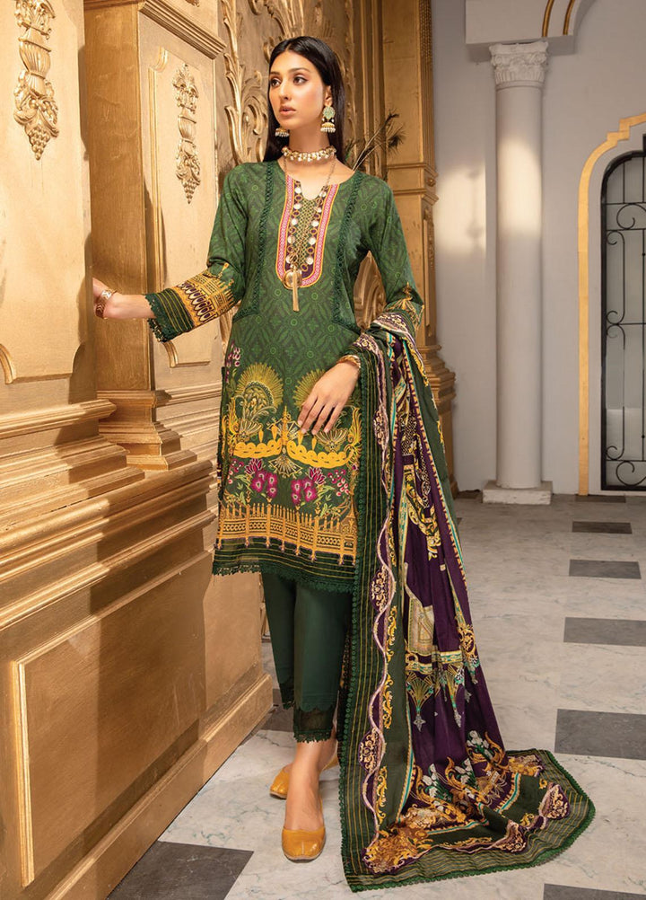 Coco by Al Zohaib Printed Lawn Suits Unstitched 3 Piece AZ21-PC2 04 - Summer Collection