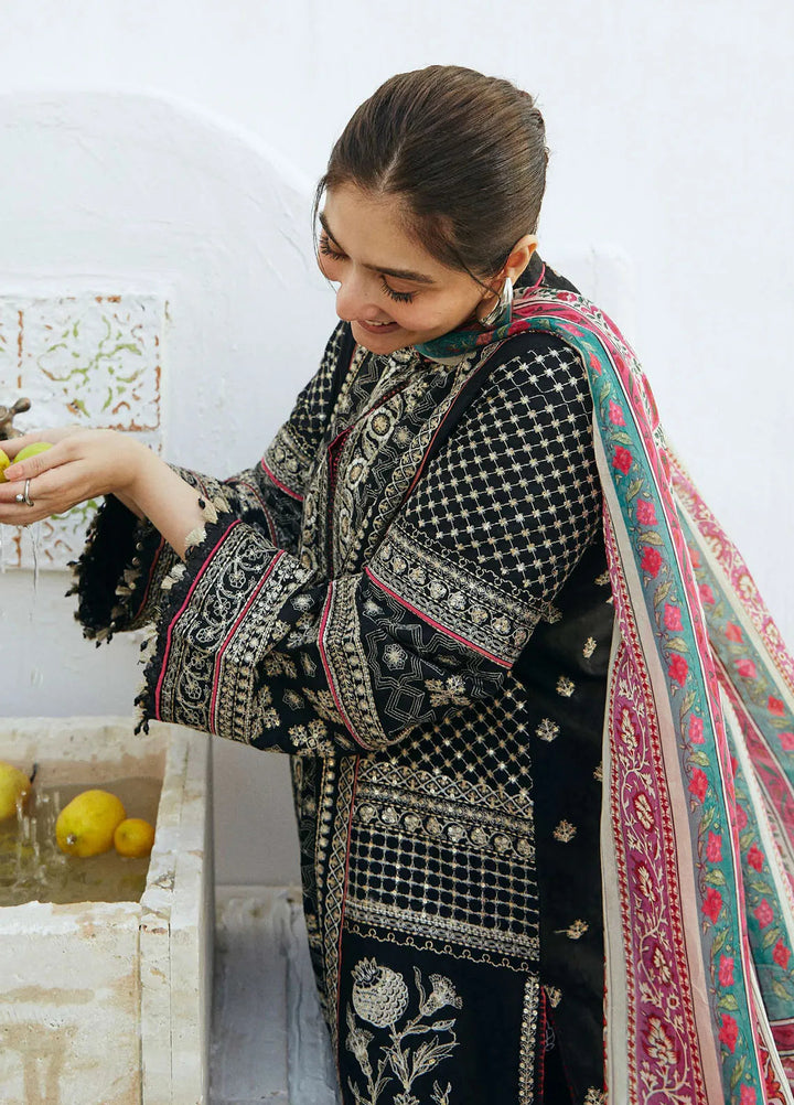 Coco By Zara Shahjahan Embroidered Jacquard Suit Unstitched 3 Piece CZS24E D-06 Taj - Festive Collection