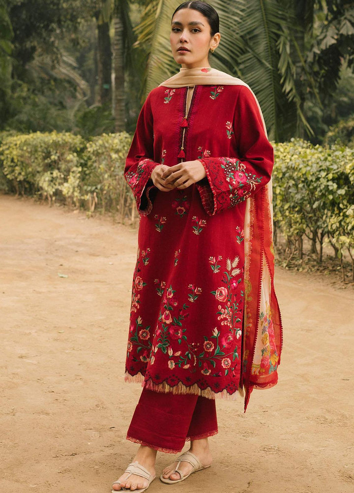 Coco By Zara Shahjahan Embroidered Lawn Suits Unstitched 3 Piece CZS22SS 7B - Spring / Summer Collection