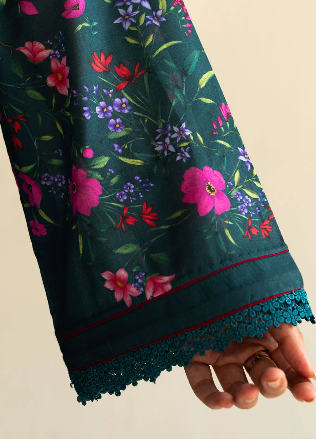 Coco by Zara Shahjahan Printed Lawn Suit Unstitched 3 Piece CZS25P D 4A-Reena - Summer Collection