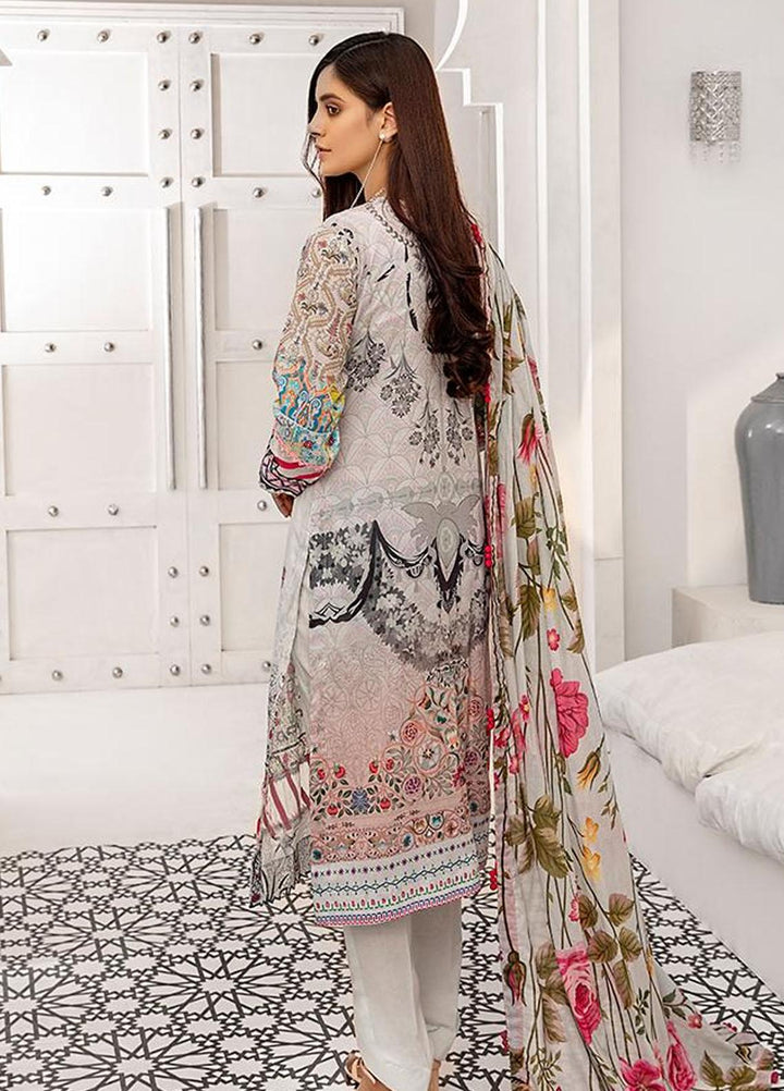 Coco by Al Zohaib Embroidered Lawn Suits Unstitched 3 Piece AZ21C D-010 - Summer Collection