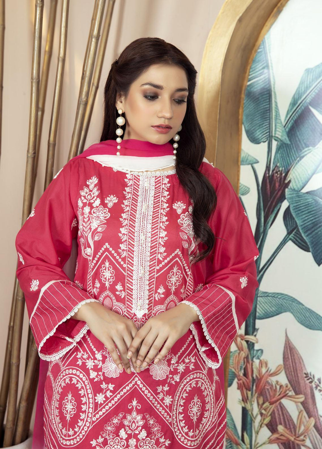 Combinations Pret  Lawn 3 Piece Suit CMN23AT Candy Apple