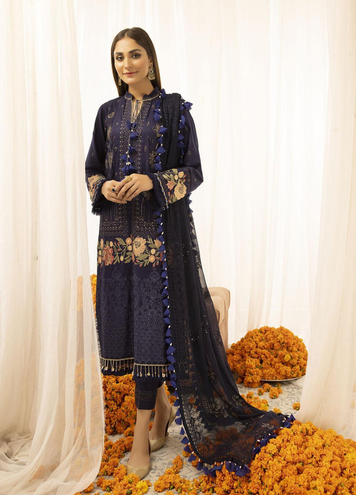 Combinations Casual Pret  Lawn 3 Piece Suit CMN23SL French navy