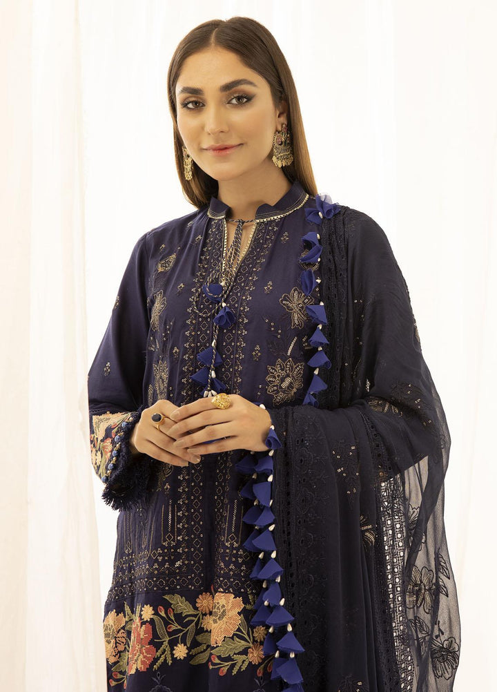 Combinations Casual Pret  Lawn 3 Piece Suit CMN23SL French navy