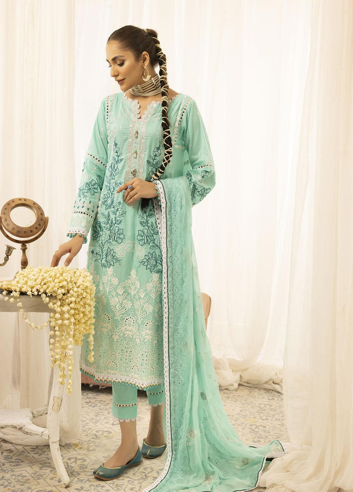 Combinations Casual Pret  Lawn 3 Piece Suit CMN23SL Turquesa