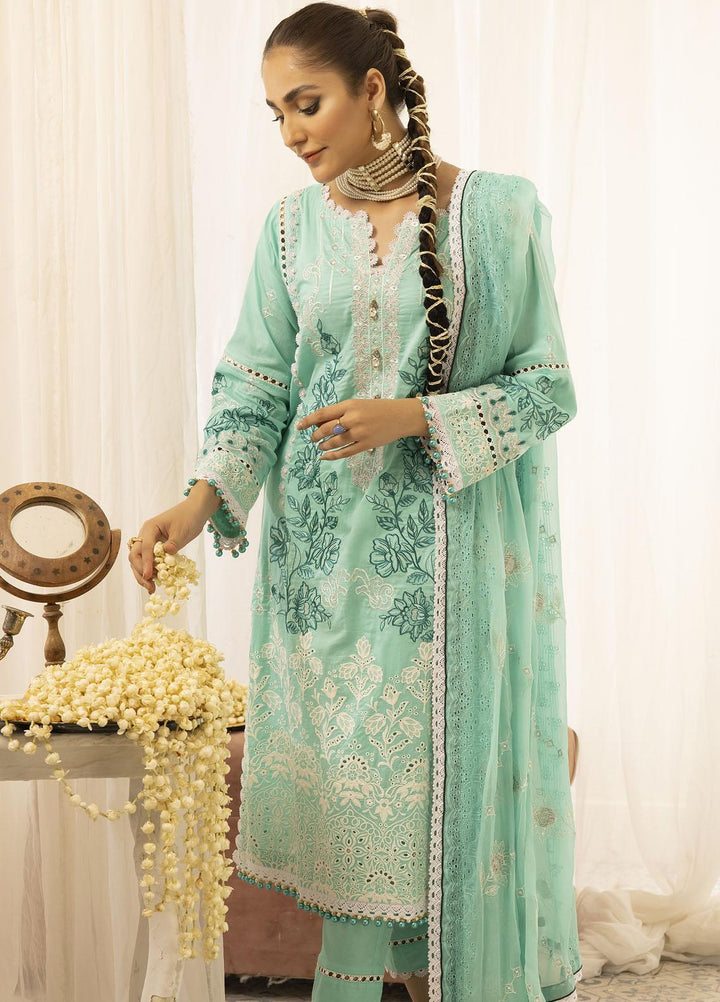 Combinations Casual Pret  Lawn 3 Piece Suit CMN23SL Turquesa