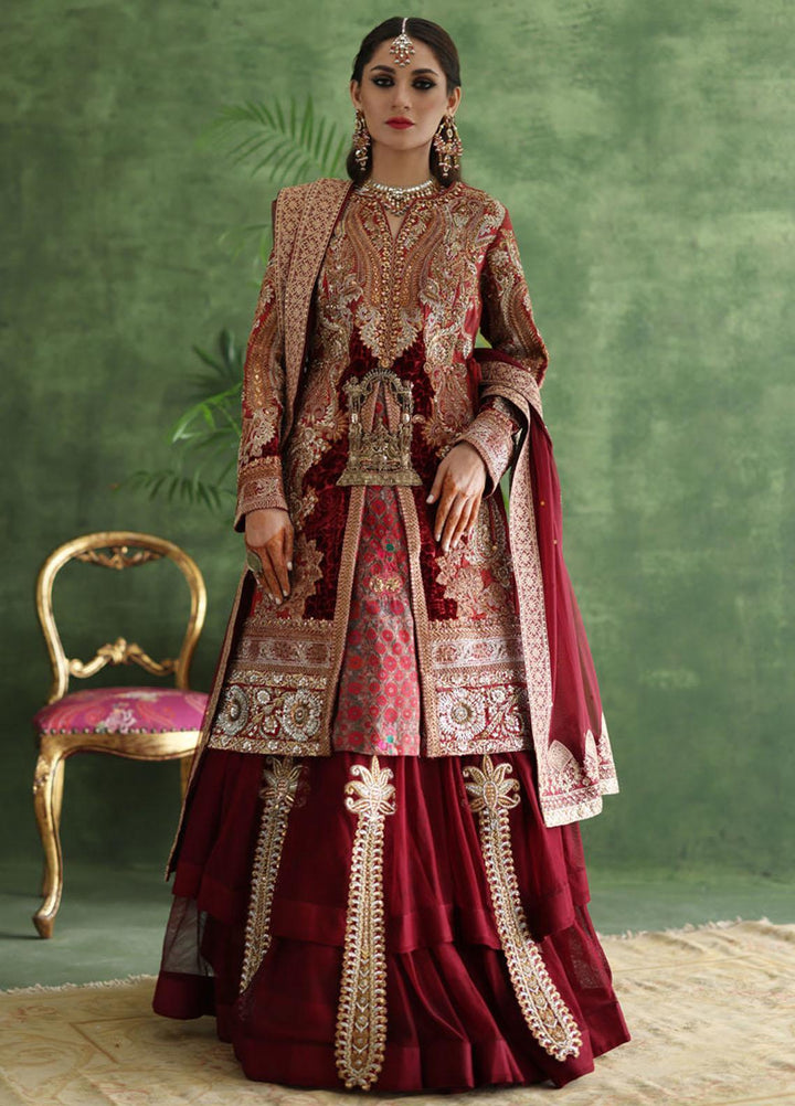 Shamaeel Ansari Pret Embroidered Silk Shirt CE-03